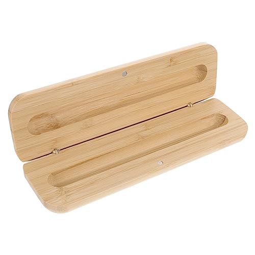 FOYTOKI 1Stück Elegante Holz Mäppchen für Schreibwaren Robuste Stiftbox mit Praktischem Design für Schule und Perfektes für Freunde und Familie FOYTOKI 1Stück Elegante Holz Mäppchen für Schreibwaren Robuste Stiftbox mit Praktischem Design für Schule und Perfektes für Freunde und Familie von FOYTOKI