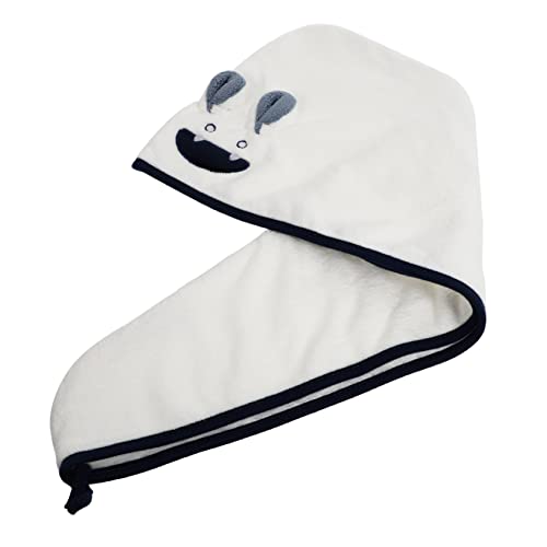 FOYTOKI Schnelltrocknende Haarturban Mütze aus Korallenvlies Saugfähiges Handtuch für Damen und Mädchen zum Schnellen Trocknen von Haaren Geeignet für Haartypen von FOYTOKI