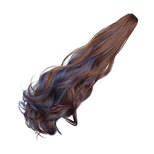 FOYTOKI 1Stück Welliger Pferdeschwanz aus Synthetischer Hochtemperaturbeständig Haarklammer für Damen für Partys Dating und Tägliches von FOYTOKI