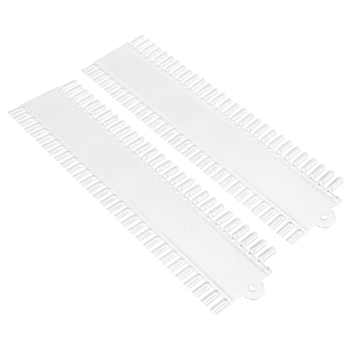 FOYTOKI 2 Stück Nail Polish Painting Display Board Transparent Nagelspitzen Farbpalette Farben Nageldesign Übungsbrett für und DIY Nail Art Anfänger von FOYTOKI
