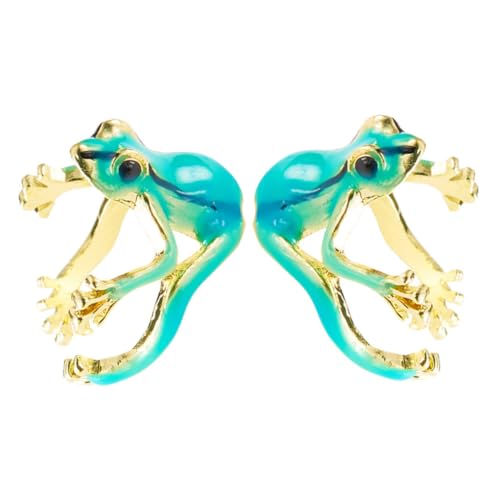 FOYTOKI 2stücke Froschring Mit Motiv Verstellbarer Ring Aus Legierung Für Damen Tier-accessoires Schlichtes Design Für Alltag Und Party von FOYTOKI