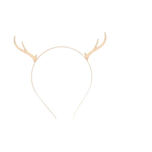 FOYTOKI 2 Stück Rentiergeweih Weihnachts Haarreif Für Erwachsene Festlicher Kopfschmuck Aus Leichtem Material Klassisches Design Für Weihnachten Und Karneval Für Partys Und Cosplay von FOYTOKI