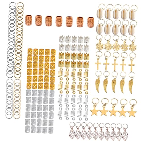 FOYTOKI 210stücke Teiliges Haarschmuck Für Zöpfe Bunte Haarnadeln Sicher Und Praktisch Für Dreadlocks Und Kreative Frisuren Für Modebewusste Frauen Und Verschiedene Anlässe von FOYTOKI