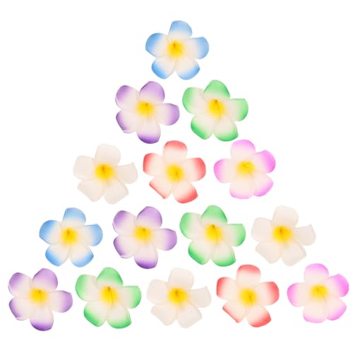 FOYTOKI 24stücke Blumen-haarspangen Im Hawaii-stil Bezaubernder Haarschmuck Attraktive Kopfbedeckungen Schicke Haarspangen Für Mädchen Und Frauen von FOYTOKI