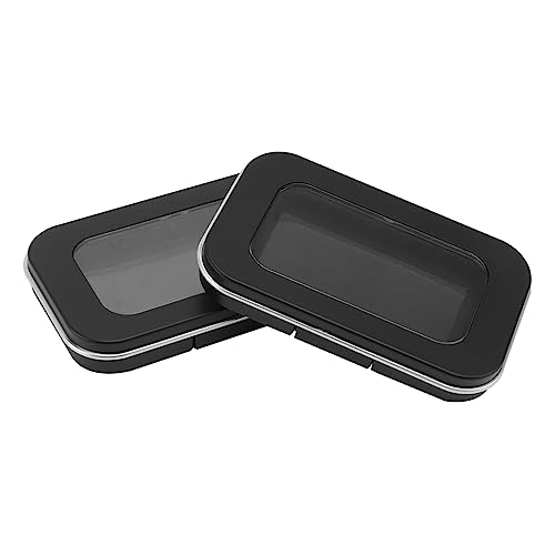 FOYTOKI 2stücke Magnetisches Lidschattenetui Leere Lidschatten Organizer Schminkbehälter Aufbewahrungsbehälter Für Make-up von FOYTOKI