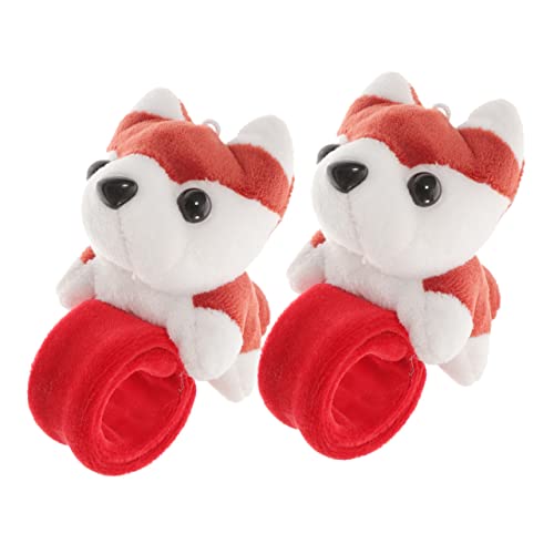 FOYTOKI 2Stücke Slap Armbänder Tierarmband für Partys und und Robust für Rucksack und Fahrradregal von FOYTOKI