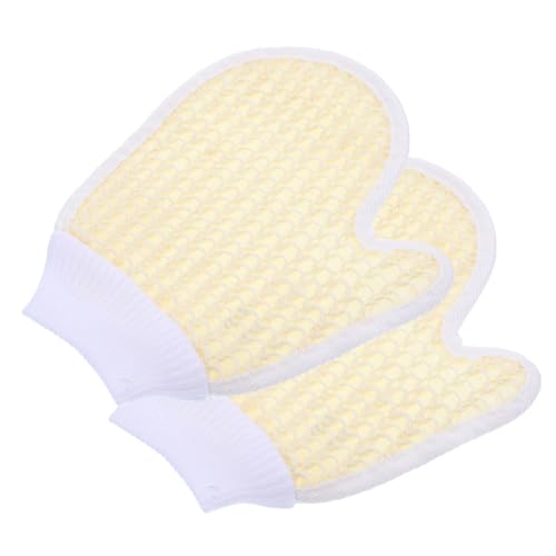 FOYTOKI 2stücke Chenille Badezimmer-handschuhe Für Körperreinigung Sanfte Massage Und Peeling Für Rücken Und Beine Hautfreundliche Badetücher von FOYTOKI