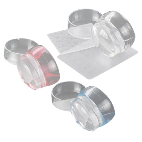 FOYTOKI 3 Set Jelly Stamper Nail Art Druck Stamper Kit Schaber Werkzeug Maniküre Nägel Kunst Stamping Kit FOYTOKI 3 Set Jelly Stamper Nail Art Druck Stamper Kit Schaber Werkzeug Maniküre Nägel Kunst Stamping Kit von FOYTOKI