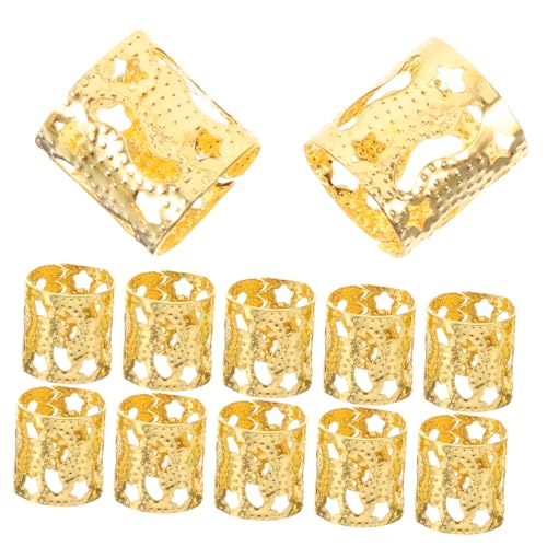 FOYTOKI 30stücke Teiliges Dreadlocks Schmuck Haar Cuffs Und Zopf Zubehör Für Individuelle Frisuren Langlebig Für Kreative Haardekoration von FOYTOKI