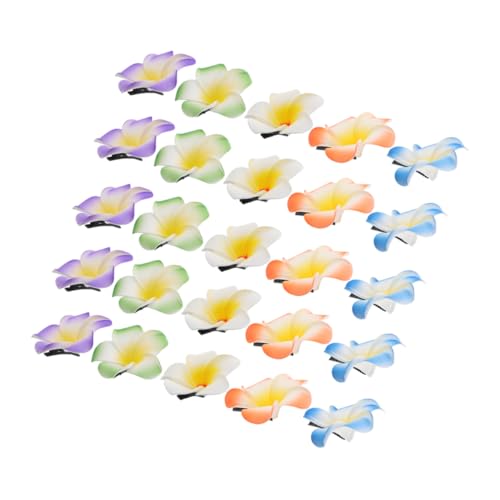 FOYTOKI 30stücke Haarnadel Mit Kunstblumen Plumeria-haarspange Leichte Haarspange Sommer-haarspange Sicherer Sitz Vielseitig Einsetzbar Für Frauen Party Accessoires Strand Partys von FOYTOKI