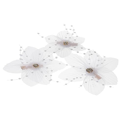 FOYTOKI 3stücke Blumenhaarnadel Aus Perlenglanz Für Damen Und Mädchen Hochzeit Ball Geburtstag Festival Konzert Accessoires Schmuck Geschenkidee von FOYTOKI