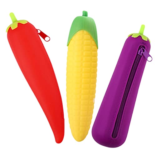 FOYTOKI 3stücke Stifte-Aufbewahrungstasche Mit Reißverschluss Multifunktions-bleistifttasche Praktischer Stifthalter Tragbares Bleistiftetui Aufbewahrungszubehör Für Schreibtisch Und von FOYTOKI