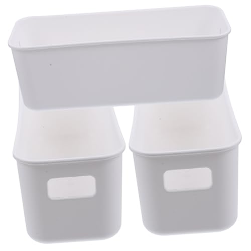 FOYTOKI 3stücke Desktop Organizer Aus Kunststoff Teiliges Aufbewahrungsbox Kosmetik Handyhüllen Und Kleine Gegenstände Stilvolle Transparente Boxen Für Zuhause Und Büro von FOYTOKI