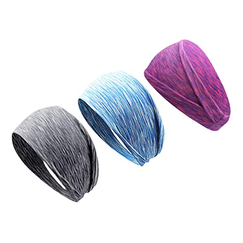 FOYTOKI 3stücke Sport-stirnband Für Damen Schweißableitendes Stirnband Elastische Stirnbänder Laufstirnband Fitnessstirnband Stirnbänder Für Training Für Sport FOYTOKI 3stücke Sport-stirnband Für Damen Schweißableitendes Stirnband Elastische Stirnbänder Laufstirnband Fitnessstirnband Stirnbänder Für Training Für Sport von FOYTOKI
