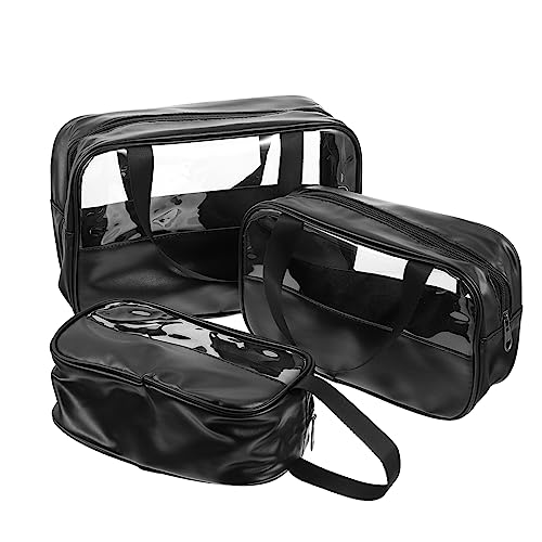 FOYTOKI 3stücke Transparente Kosmetiktasche Mit Reißverschluss Für Hautpflegeprodukte Make-up-Organizer Reisebeutel Aufbewahrungstasche Für Reiseaccessoires von FOYTOKI