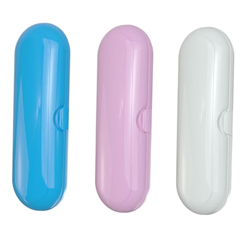 FOYTOKI 3stücke Zahnbürstenbox Für Elektrische Zahnbürsten Reisezahnbürsten-etui Tragbarer Organizer Kompakt Und Leicht Mit Langer Lebensdauer Und Umweltfreundlichem Material von FOYTOKI