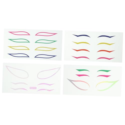 FOYTOKI Wiederverwendbare Eyeliner Sticker Wasserfester Eyeliner Tape für Damen Tragbare Augen Make Up Aufkleber Selbstklebend für Reisen und Partys von FOYTOKI