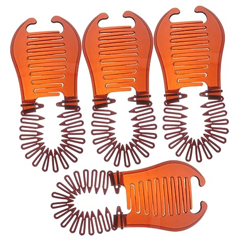 FOYTOKI 4stücke Teiliges Bananen-haarkamm Haarklammer Für Müheloses Flechten Flexibles Stylingwerkzeug Für Damen Und Mädchen Für Verschiedene Frisuren von FOYTOKI