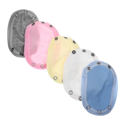 FOYTOKI Neugeborenen Kleidung 5er Set Baumwollverlängerungen Für Jumpsuits Snap Extender Für Bodenlange Bodysuits Ideal Für Kleinkinder Und Babys Universell Einsetzbar Bequem Und Praktisch von FOYTOKI