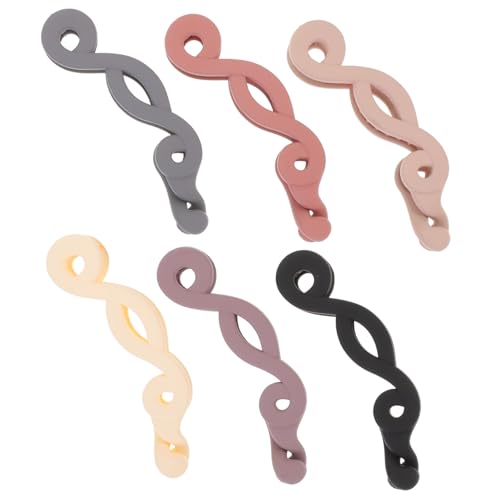 FOYTOKI 6 Stck Teiliges Banana Hair Clips mit Musiknoten Design Stabile Haarklammern für Frauen Geeignet für Dickes und Dünnes Haar Modische Frisurenaccessoires in Pastellfarben für von FOYTOKI