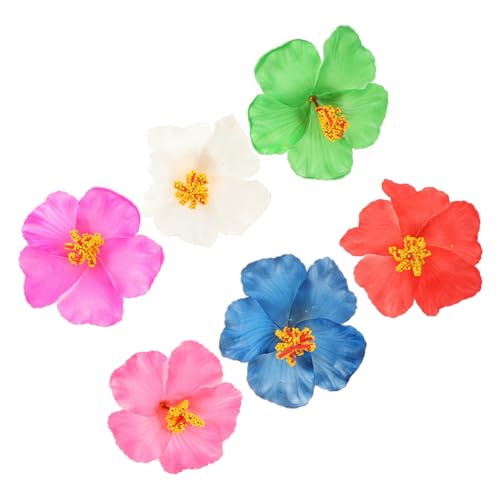 FOYTOKI 6stücke Blumen-haarklammern in Boho-stil Blumenhaarspangen Für Damen Und Mädchen Für Hochzeiten Partys Und Besondere Anlässe Komfortable Und Elegante Haaraccessoires in Verschieden von FOYTOKI