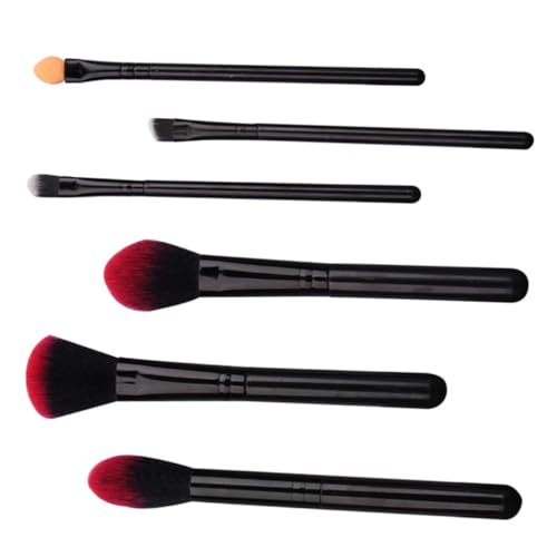 FOYTOKI 6 Stück Make Up Pinsel Puder Make Up Werkzeug Damen Make Up Zubehör Schönheitsversorgung Rougepinsel Gesichtsschönheitswerkzeuge Pinsel Für Make Up von FOYTOKI