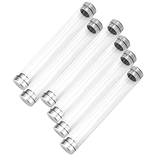 FOYTOKI 6Stücke Klarer Stiftebox aus Transparente Aufbewahrungsbox für Bleistifte Kugelschreiber und Schreibwaren Hochwertiges Acrylmaterial für Langlebige Nutzung von FOYTOKI