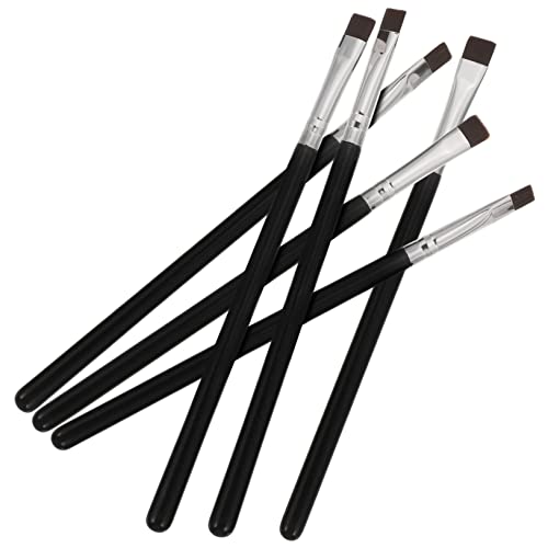 FOYTOKI 6stücke Augenbrauen Pinsel Mit Eyeliner Pinsel Make-up Für Kosmetik Zum Definieren Flacher Und Feiner Für Unterwegs von FOYTOKI