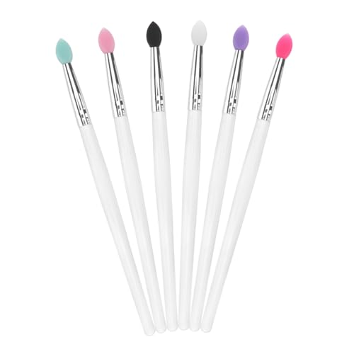 FOYTOKI 6stücke Silikon-lidschattenpinsel Für Lidschatten-anwendung Kosmetik-make-up-pinsel Lidschattenpinsel Augen-make-up FOYTOKI 6stücke Silikon-lidschattenpinsel Für Lidschatten-anwendung Kosmetik-make-up-pinsel Lidschattenpinsel Augen-make-up von FOYTOKI