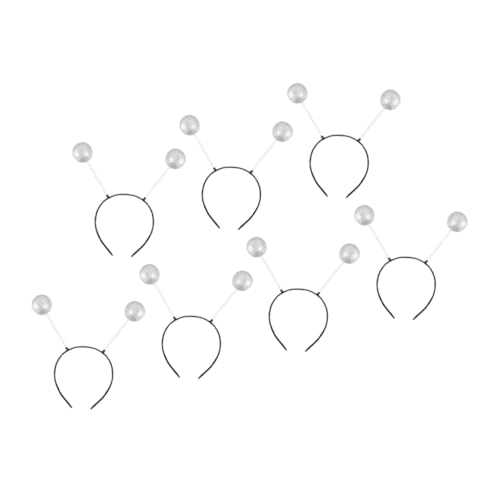 FOYTOKI 7 Stück Kinderhaarreifen Aus Schaumstoff Für Partys Und Bühnenaufführungen Dekorativer Kopfschmuck in Silber Für Karneval Und Kostümpartys von FOYTOKI