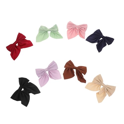 FOYTOKI 8 Stück Japanische Haar Accessoires Für Mädchen Haarschleifen Kleine Haarschleifen Schleife Für Haare Damenschleifen Mit Clips Haarspange von FOYTOKI