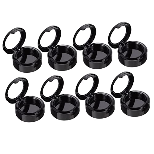 FOYTOKI 8stücke Lidschatten-etui Leerer Lidschatten-organizer Lidschattenbehälter Schminkbehälter Schminkzubehör Weiß Für Zuhause Und Reisen von FOYTOKI