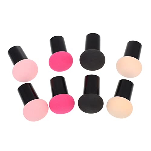 FOYTOKI Make up Schwamm 8 Stück Pilzform Make up Schwämme Für Trocken Und Nass Hautfreundlich Wiederverwendbar Puderquaste Für Foundation Und Lidschatten von FOYTOKI