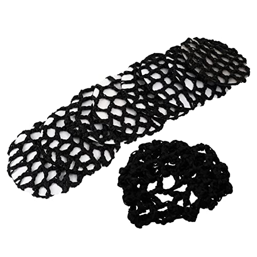 FOYTOKI 8stücke Elastisches Haarnetz Für Frauen Ballett Dutt Haarschutz Leicht Und Atmungsaktiv Für Tänzer Und Skater Passt Zu Kurzen Und Mittellangen Haaren von FOYTOKI