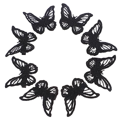 FOYTOKI 8stücke Spitze Schmetterlings Haarspangen Haarschmuck Für Frauen Mädchen Alltag Party Hochzeit Kostümparty von FOYTOKI