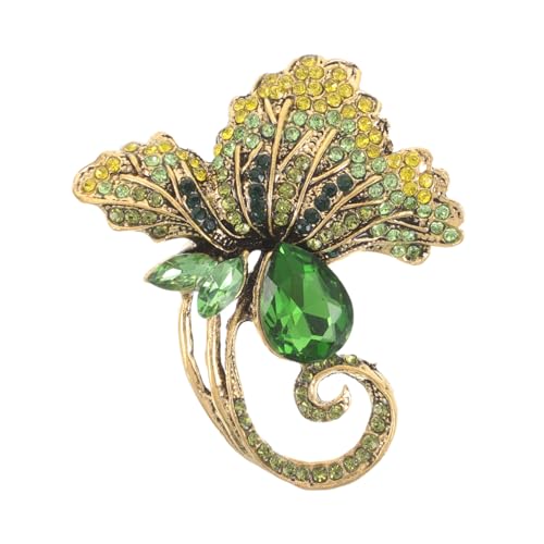 FOYTOKI Ahornblatt Brosche für Damen Eleganter Anstecker für Kleidung Taschen und Hüte Trendiger Schmuck mit Einzigartigem Blattdesign Perfektes für Besondere Anlässe von FOYTOKI