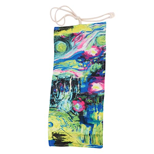 FOYTOKI Slots Canvas Stiftetasche Handgemachte Roll-up Stiftrolle Für Aquarellstifte Marker Und Pinsel Praktischer Organizer Für Künstler Und Schüler von FOYTOKI