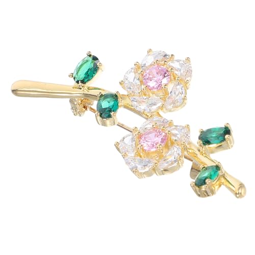 FOYTOKI Blumenbrosche Damen Eleganter Anstecker für Mantel Schal und Bluse Leichtes Zeitloses Schmuckstück als Symbol für Stärke und Eleganz von FOYTOKI