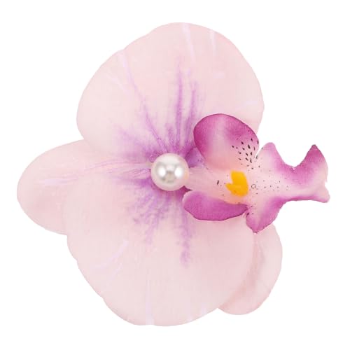 FOYTOKI Delicate Butterfly Haarklammer Für Frauen Realistische Künstliche Phalaenopsis Haarspange Für Hochzeiten Und Strandpartys Eleganter Blumenschmuck Zartem von FOYTOKI