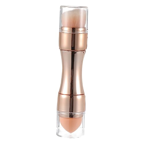 FOYTOKI Doppelseitiger Kosmetikpinsel Puderseite Make-up-werkzeug Aus Hochwertigem Kunstfaser Für Damen Und Mädchen von FOYTOKI
