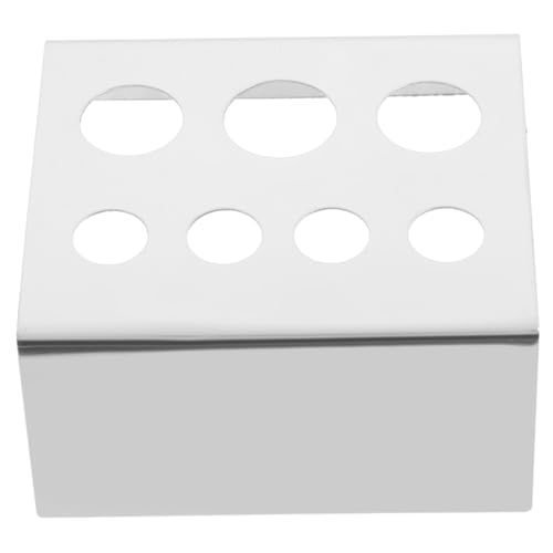 FOYTOKI Edelstahl Pigment Ink Halter Fach Farbbehälter Ständer für Tattoo Tintenbecher Professioneller Tattoo Zubehör Organizer Langlebig und Passend von FOYTOKI