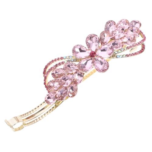 FOYTOKI Große Haarklammer Mit Strass Eleganter Haarclip Für Frauen Vielseitiges Haaraccessoire Für Einfache Und Aufwendige Frisuren Für Frühling Und Alltag von FOYTOKI