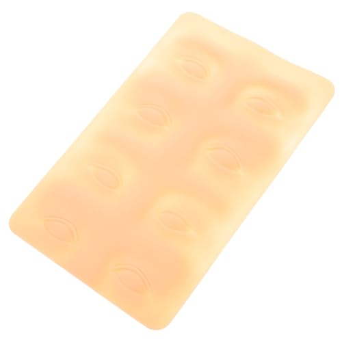 FOYTOKI Eyeliner Practice Skin für Anfänger Langlebige Wiederverwendbare Kosmetik Übungshaut Realistische Konturen für Augenbrauen und Eyeliner Training Lebensmittelechtes Material von FOYTOKI