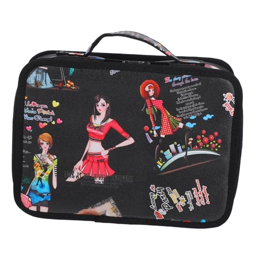 FOYTOKI Friseur-Tragetasche Für Zubehör Aufbewahrungstasche Für Friseurwerkzeuge Und Salon-ausrüstung Organizer Mit Geteiltem Innenraum Tragbar Für Reisen Und Täglichen Gebrauch von FOYTOKI