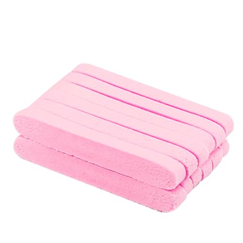 FOYTOKI Gesichtsreinigungsschwämme Komprimierte Makeup für Sanfte Hautreinigung Hygienisch und Reisen Rosa für Strahlende Haut und Tiefen von FOYTOKI