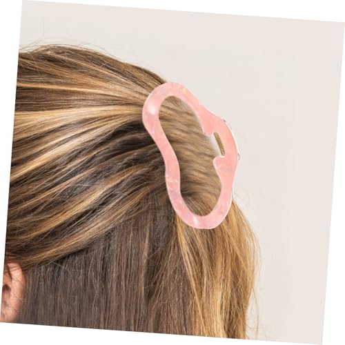 FOYTOKI Große Haarklammer Cloud Shape Haarklammer Rutschfest Leichter Jelly Shark Grab Clip für Dickes Langes Haar Modischer Stil für Damen von FOYTOKI