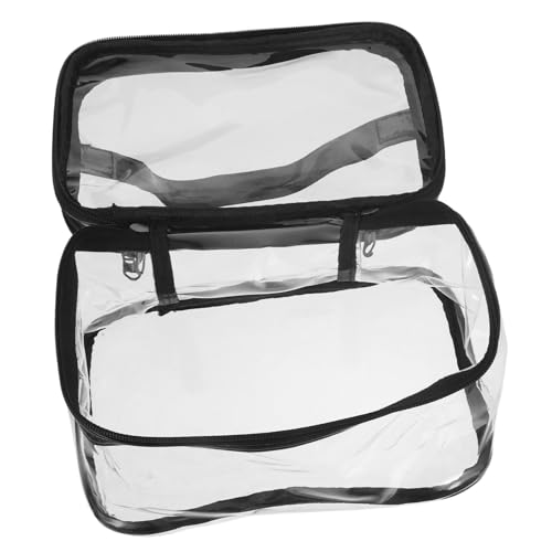 FOYTOKI Transparente Kosmetiktasche Mit Reißverschluss wasserdichte Reise-Organizer Für Toilettenartikel Und Makeup Für Koffer Und Gepäck Langlebig Und Praktisch von FOYTOKI
