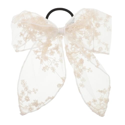 FOYTOKI Haarband Mit Dekorativem Bogen Elastisches Haargummi Für Frauen Und Mädchen Vielseitiger Haarschmuck Für Hochzeiten Partys Und Tägliche Anlässe Elegante Accessoires Mit von FOYTOKI