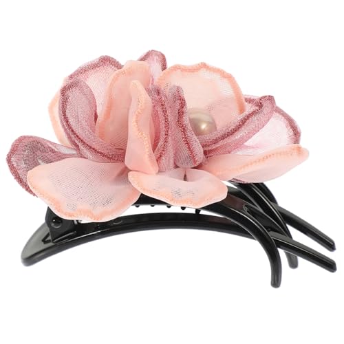 FOYTOKI Haarnadel Blumen Krallenklammern Haarschmuck Für Frauen Haarklammern Für Frauen Haar Accessoires Seitenklammern Für Haare Französische Haarklammern Für Dickes Haar Blumen von FOYTOKI