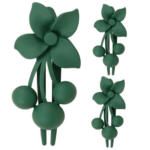 FOYTOKI 3stücke Blütenförmige Haarklammern Für Damen Flache Krallenclips Für Feines Haar Stylisches Haaraccessoire Für Besondere Anlässe Und Alltag von FOYTOKI